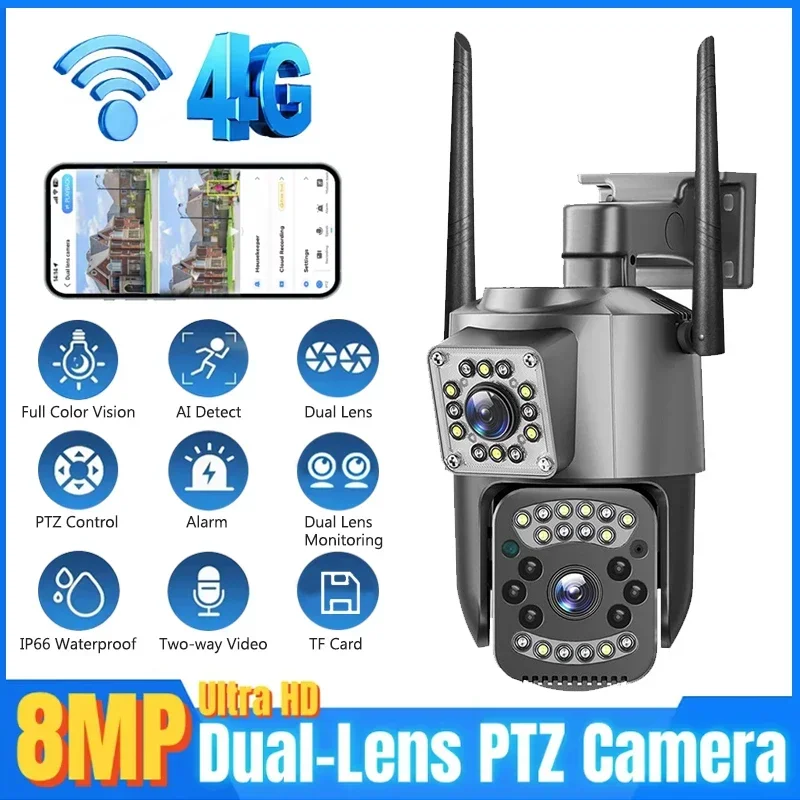 Smart Home Camera Ezviz - 8-мегапиксельная Wi-Fi IP-камера 4K PTZ с