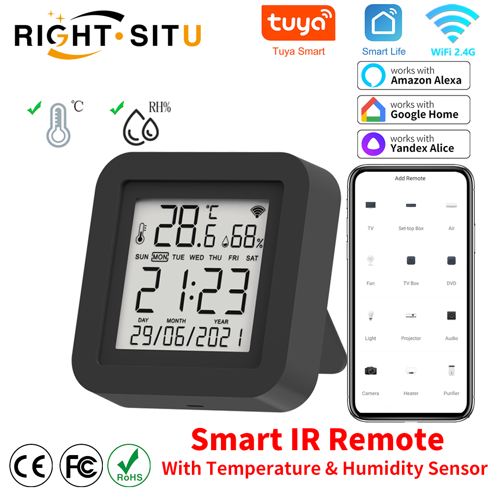 Universal Remote Smart Home - Универсальный ИК-пульт Tuya Smart с датчиком