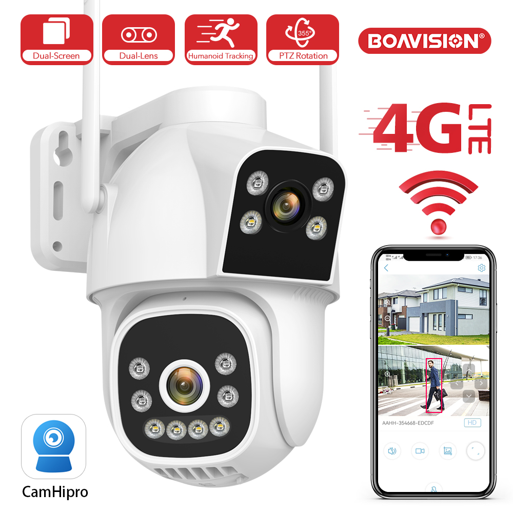 Smart Home Camera Ezviz - 4-мегапиксельная 4G Wi-Fi камера наблюдения AI