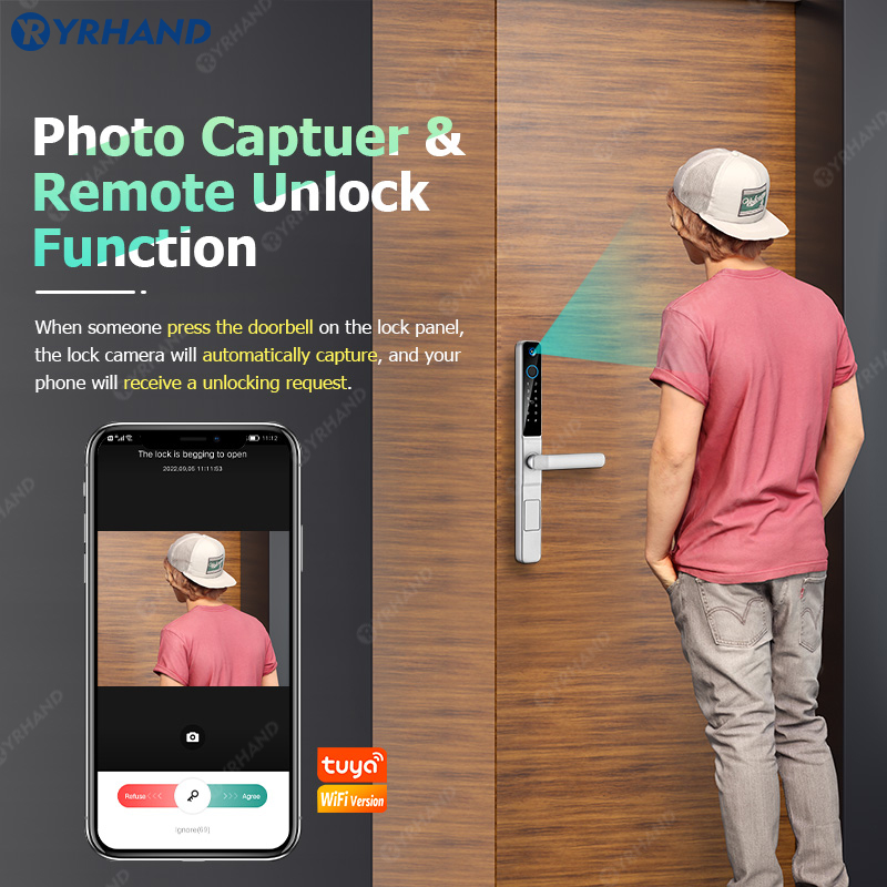 YRHAND IP66 БЕСКЛЮЧЕВОЙ кошачи – обзор и цена Smart Home Door Lock