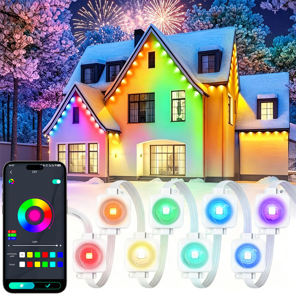 Уличная светодиодная гирлянда  – обзор и цена Smart Home Yellow