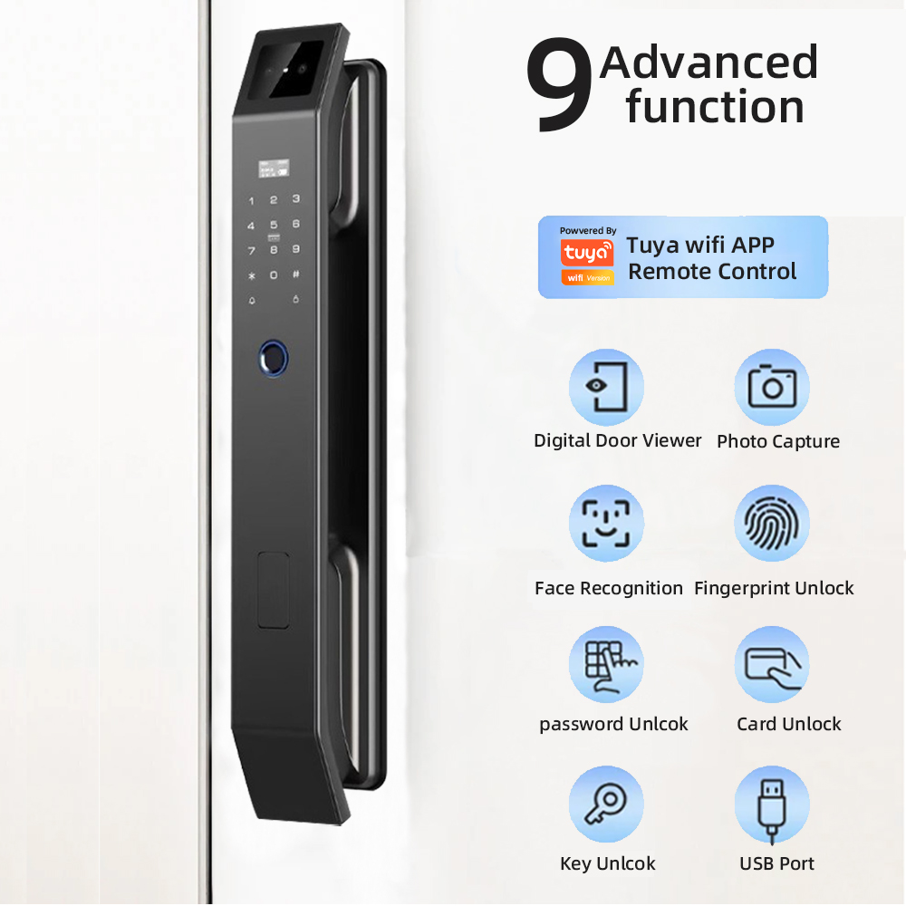 RAYKUBE DF14 Tuya WiFi 3D расп – обзор и цена Smart Home Door Lock