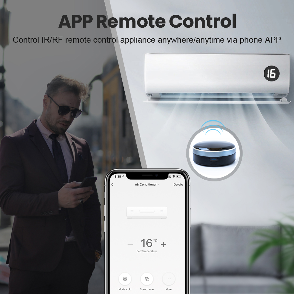 Tuya IR RF 433/315 Универсальн – обзор и цена Universal Remote Smart Home