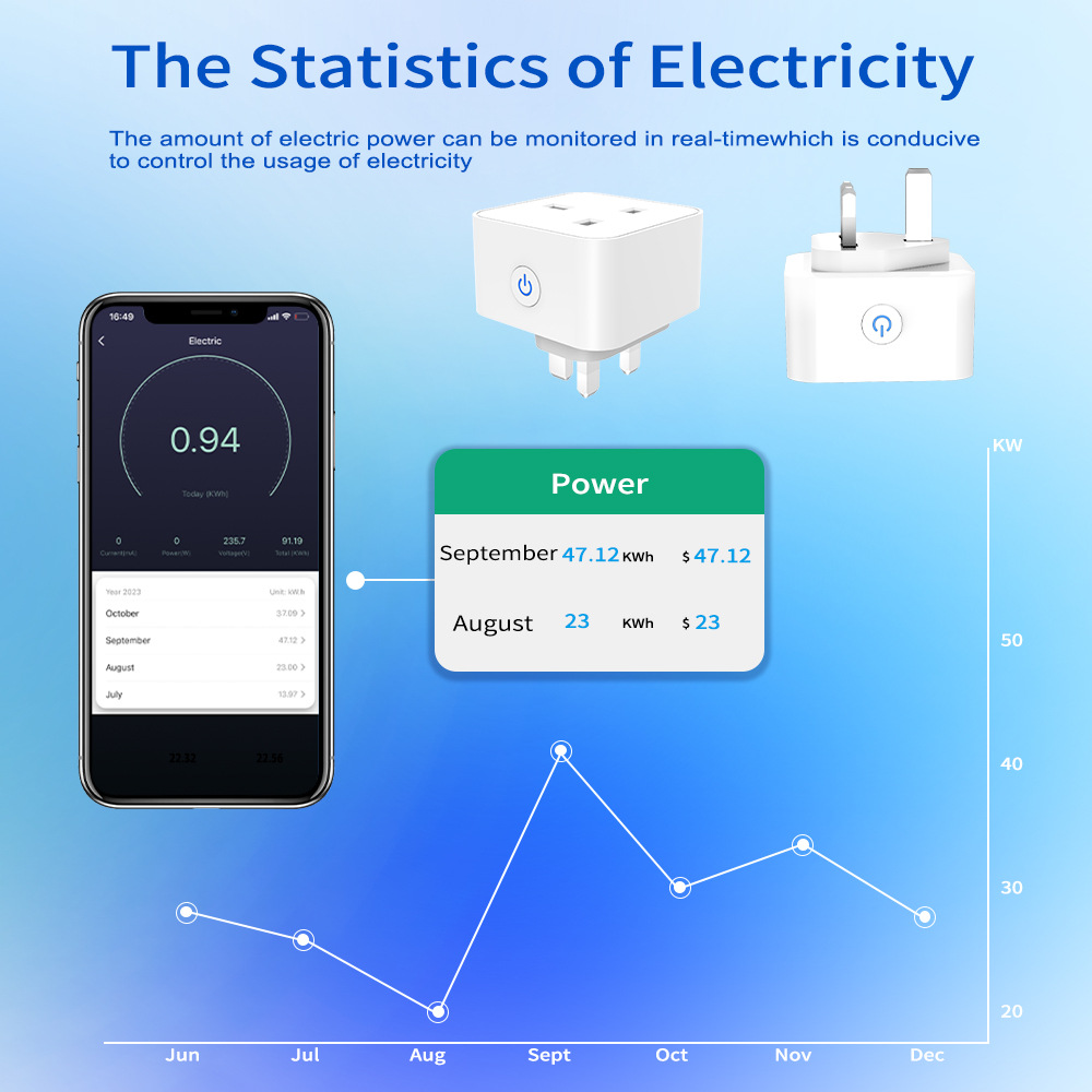 Умная розетка Tuya 16А/20А с W – обзор и цена Smart Home Wiser