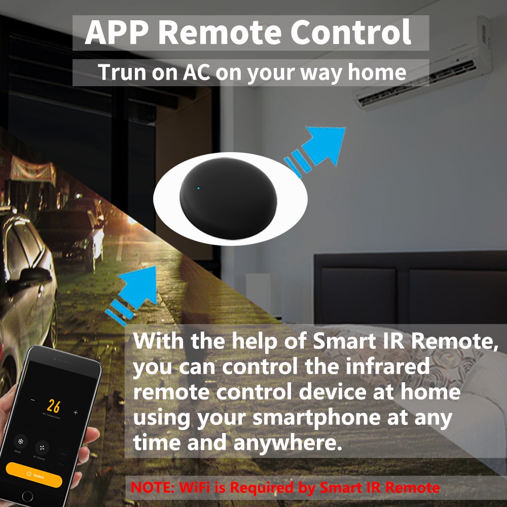 Умный Wi-Fi RF IR-пульт Tuya S – обзор и цена Universal Remote Smart Home