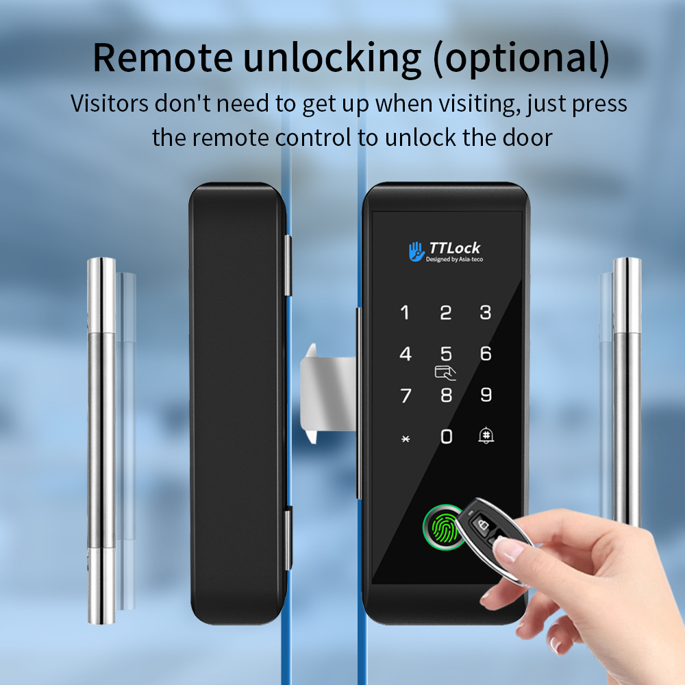 Умный стеклянный замок TTLOCK  – обзор и цена Smart Home Door Lock