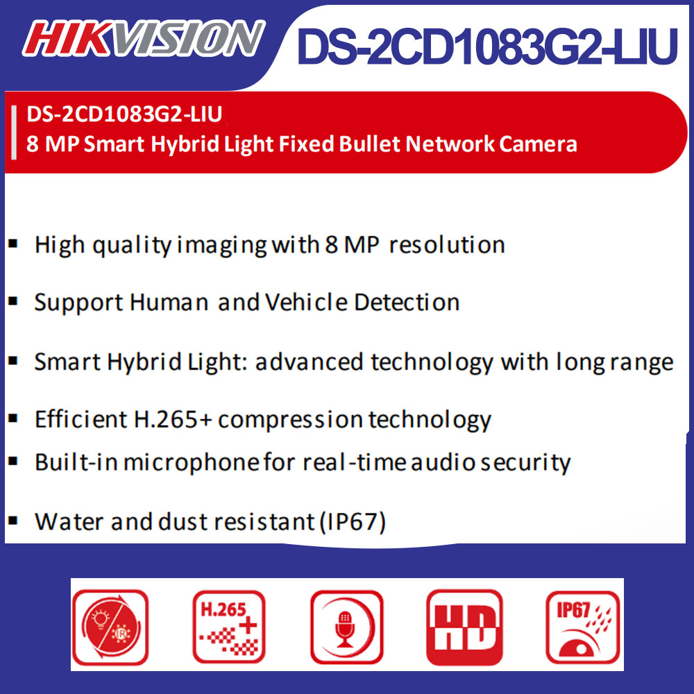 Hikvision DS-2CD1083G2-LIU 8 М – обзор и цена Smart Home Camera Ezviz